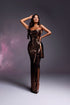 Elorie - Strapless dress with ruched detailing